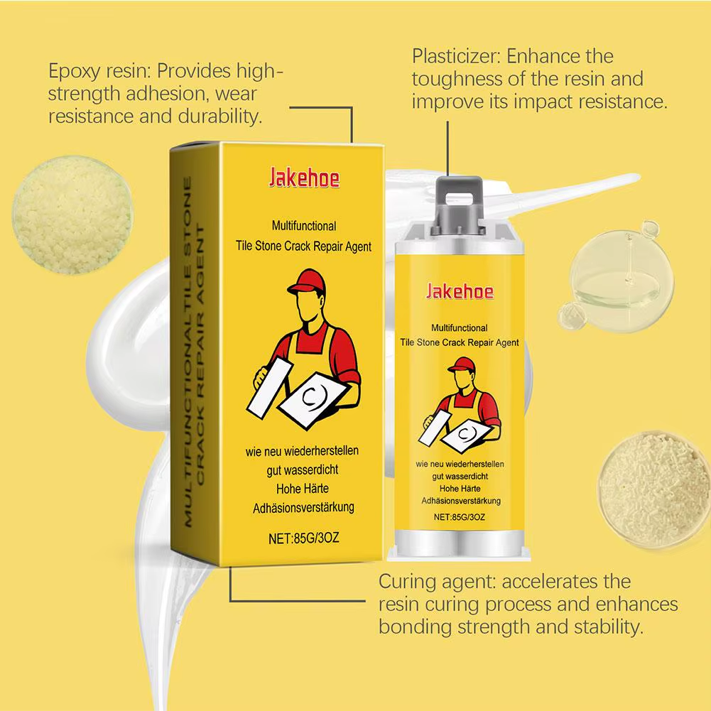 Multifunctional Tile Stone Crack Repair Kit 85G Tile and Glaze Chips with Cracks Adhesio Tub Paste Fix and Repair Super Sink