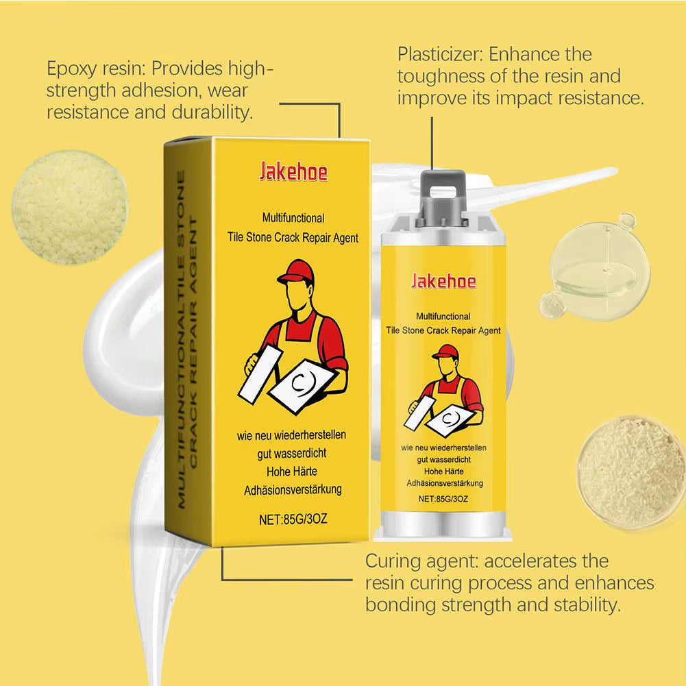 Multifunctional Tile Stone Crack Repair Kit 85G Tile and Glaze Chips with Cracks Adhesio Tub Paste Fix and Repair Super Sink